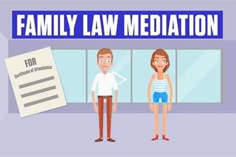 Family Dispute Resolution (Mediation)