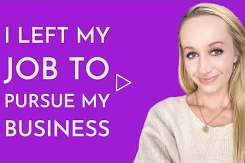 How I Quit My Job to Pursue My Spiritual Business 💸 💖