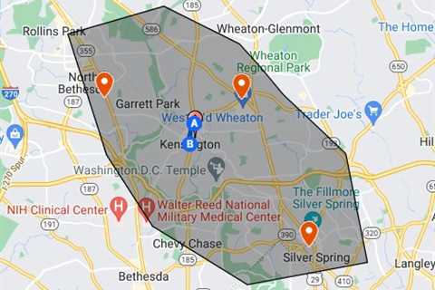 Abogados de lesiones personales en Kensington, MD - Google My Maps