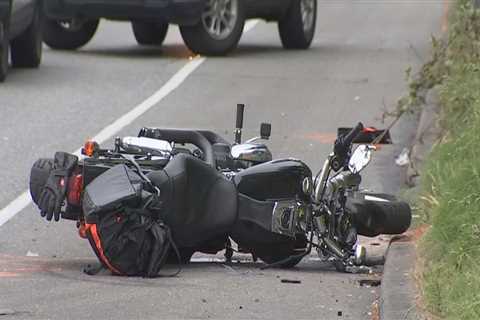 What percentage of motorcycle accidents are caused by alcohol?