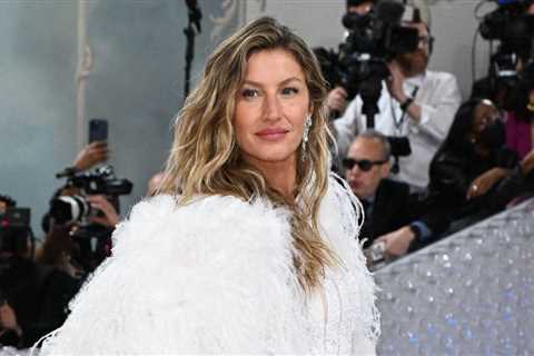 Gisele Bündchen Stuns in Vintage Chanel Gown for Solo Appearance at Met Gala 2023 After Tom Brady..