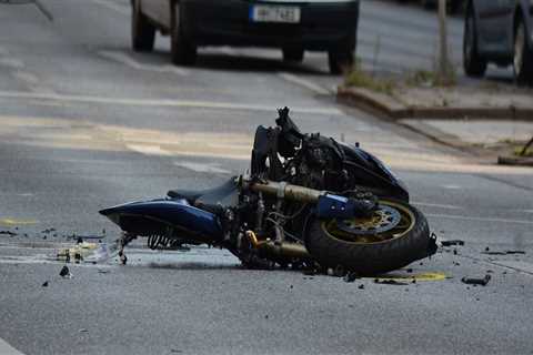 What are the most common injuries seen in motorcycle accidents?