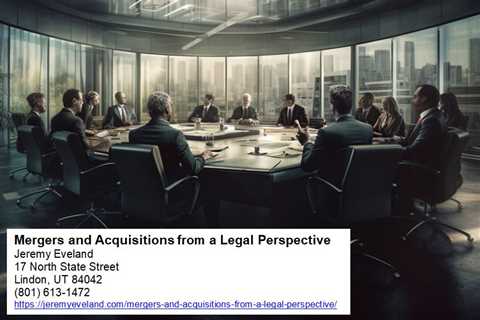 Mergers and Acquisitions from a Legal Perspective