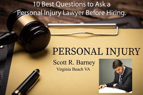 Choosing the Right Personal Injury Lawyer