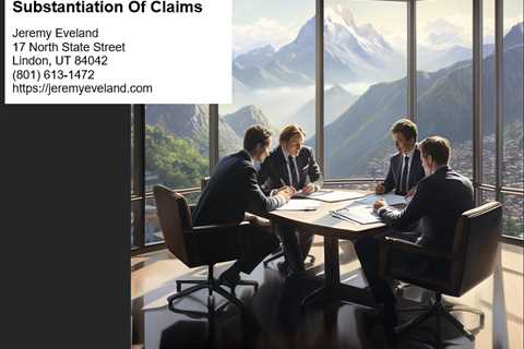 Substantiation Of Claims