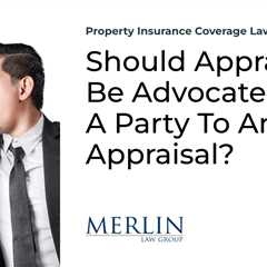 Should Appraisers Be Advocates For A Party To An Appraisal?