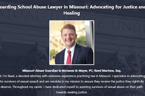 Boarding School Abuse Lawyer Reed Martens Kansas City, MO - Abuse Guardian 