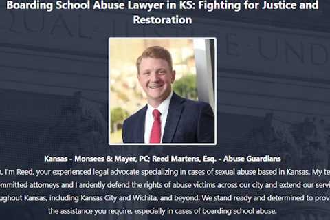 Kansas Boarding School Abuse Lawyer Reed Martens - Abuse Guardian