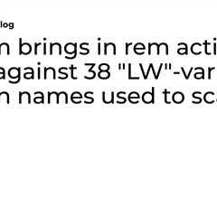 Latham brings in rem action in EDVA against 38 “LW”-variant domain names used to scam clients
