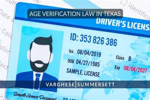 Age-Verification Law in Texas for Pornographic Websites