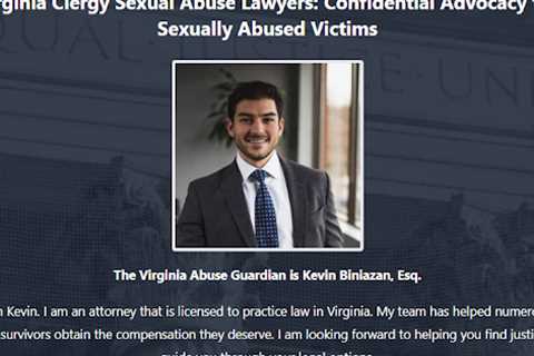 Clergy Abuse Lawyer Kevin Biniazan Virginia - Abuse Guardian