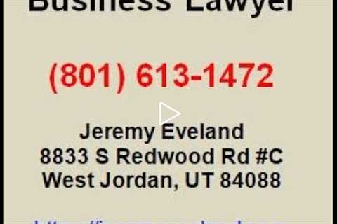 Washington UT Business Sale Attorney (801) 613-1472