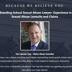 Boarding School Abuse Lawyer Dan Lipman Maine