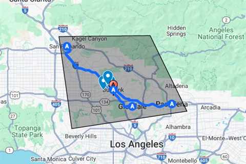 Auto accident attorney Burbank, CA - Google My Maps