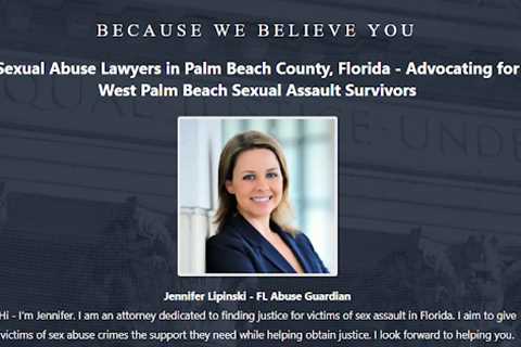 Sexual Abuse Lawyer West Palm Beach, FL Jen Lipinski - Abuse Guardian