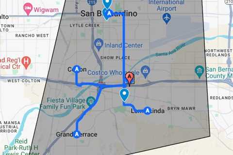 Auto accident lawyer San Bernardino, CA - Google My Maps