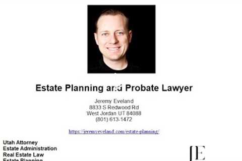 Pleasant Grove UT Probate Lawyer