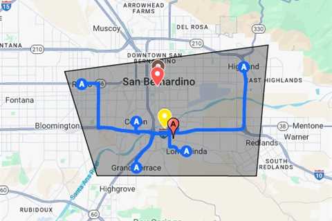 Personal Injury Lawyer San Bernardino, CA - Google My Maps