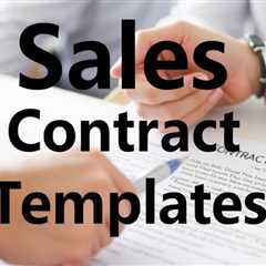 Sales Contract Templates — Lawyer Jeremy Eveland (801) 613–1472