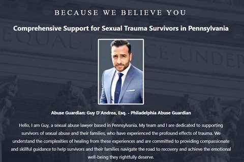 Sex Trauma Lawyer Guy D’Andrea Pennsylvania