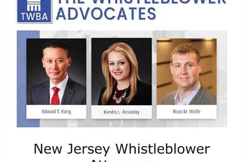 New Jersey Whistleblower Attorneys - The Whistleblower Advocates - Law Firm