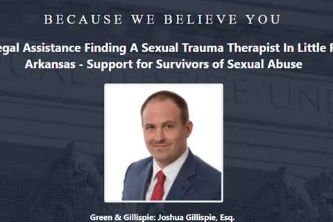 Sexual Trauma Lawyer Joshua Gillispie Arkansas