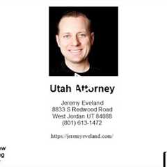 Estate Planning Attorney Salt Lake City UT 84123 - Jeremy Eveland