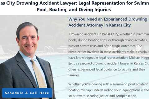 Pool drowning lawyer Kansas - Michael Haggard