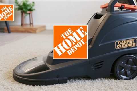 Carpet Cleaner From Home Depot Rental