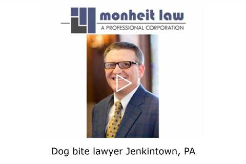 Dog bite lawyer Jenkintown, PA - Monheit Law