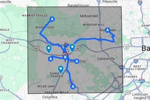 Uber / Lyft Rideshare Accident Attorney Ellicott City, MD - Google My Maps