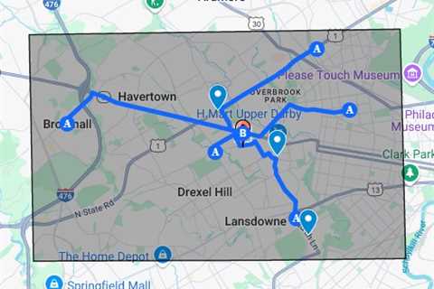 Nursing home abuse lawyer Delaware County PA - Google My Maps