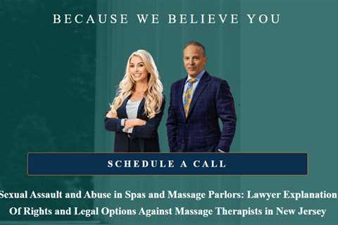 Massage sexual abuse lawyer NJ