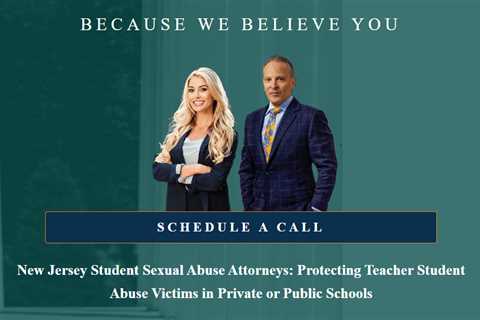 Teacher student sexual abuse lawyer NJ