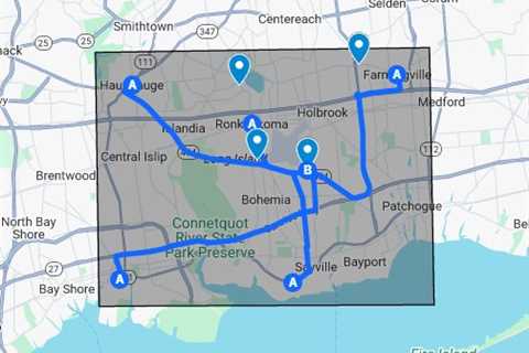 Uber/Lyft Injury Lawyer Ronkonkoma, NY - Google My Maps