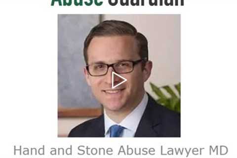 Hand and Stone Abuse Lawyer MD   Aaron Blank