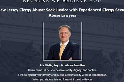 Clergy Abuse Lawyer New Jersey Eric Weitz  · Monday, Oct 6 📸
