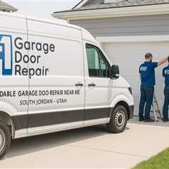 Affordable Garage Door Repair Near Me South Jordan Utah