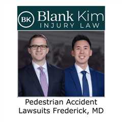 Pedestrian Accident Lawsuits Frederick, MD