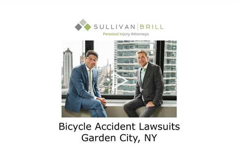 Bicycle Accident Lawsuits Garden City, NY - Sullivan Brill Personal Injury Attorneys