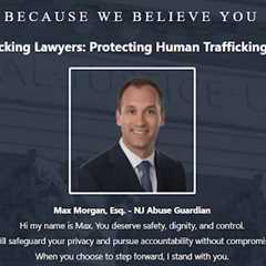 Sex Trafficking Lawyer NJ Max Morgan · Friday, Jan 16 📸