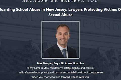 Boarding School Abuse Lawyer NJ Max Morgan · Wednesday, Jan 14 📸