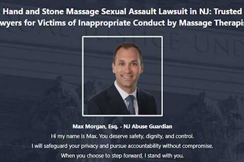 Hand and Stone Abuse Lawyer NJ - Max Morgan · Tuesday, Jan 20 📸