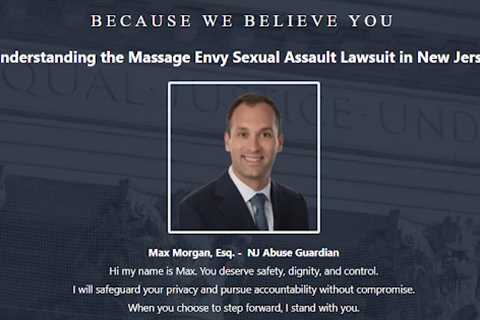 Massage Envy Abuse Lawyer NJ - Max Morgan · Wednesday, Jan 21 📸