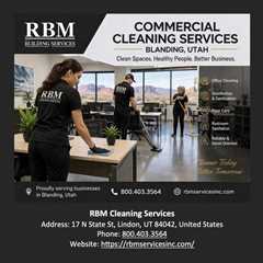 Commercial Cleaning Services Blanding Utah