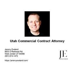 Utah Commercial Contract Attorney