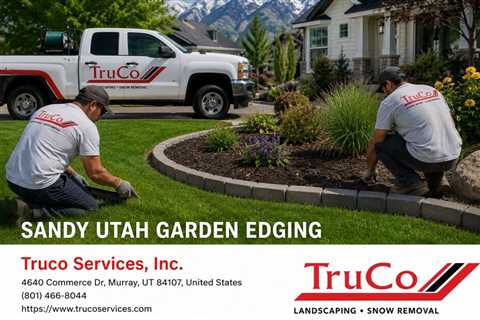 Sandy Utah Garden Edging