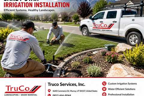 Sandy Utah Irrigation Installation